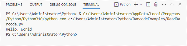 PythonとSpire.Barcodeを使ったQRコードスキャン結果