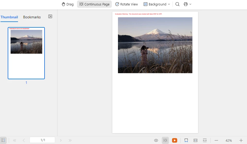 C++ OFD 中图像缩放适配 A4 页面