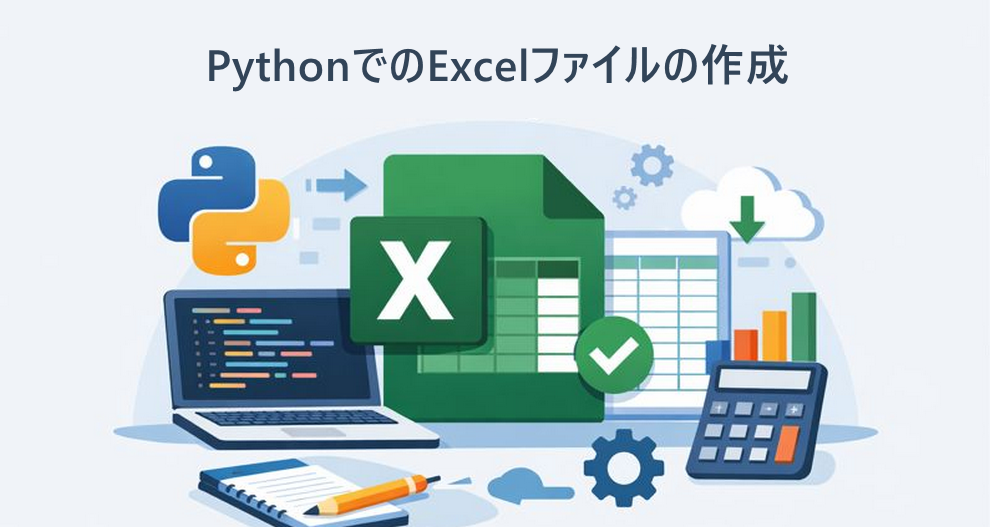 Pythonコードを使用してExcelファイルを作成する