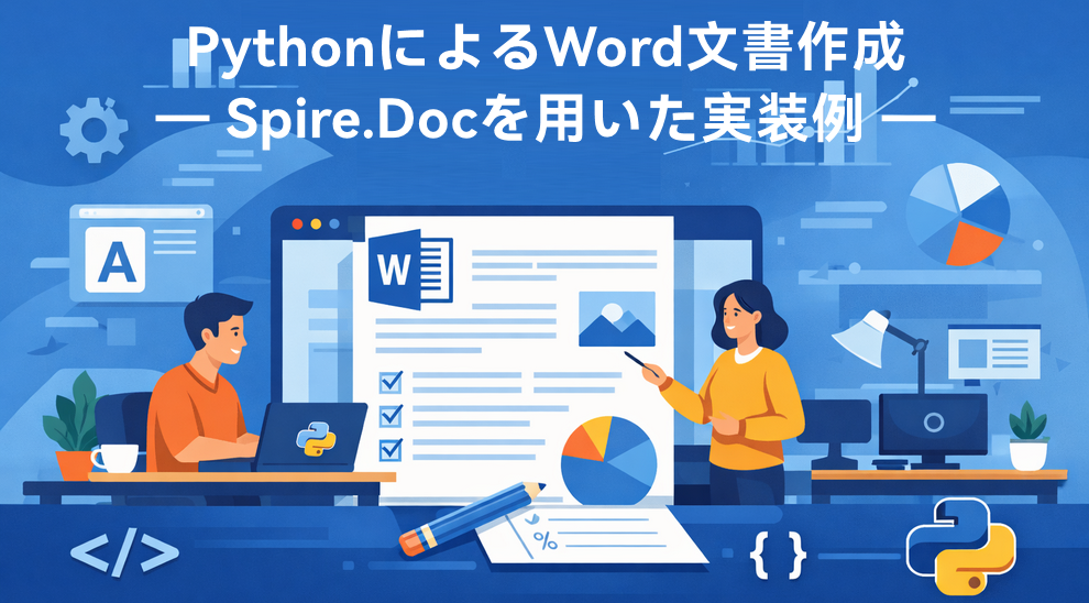 PythonでWord文書を作成するチュートリアル