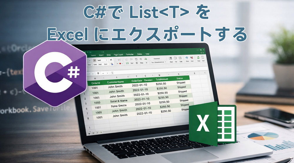 C# で Interop を使わずに List を Excel にエクスポートするチュートリアル
