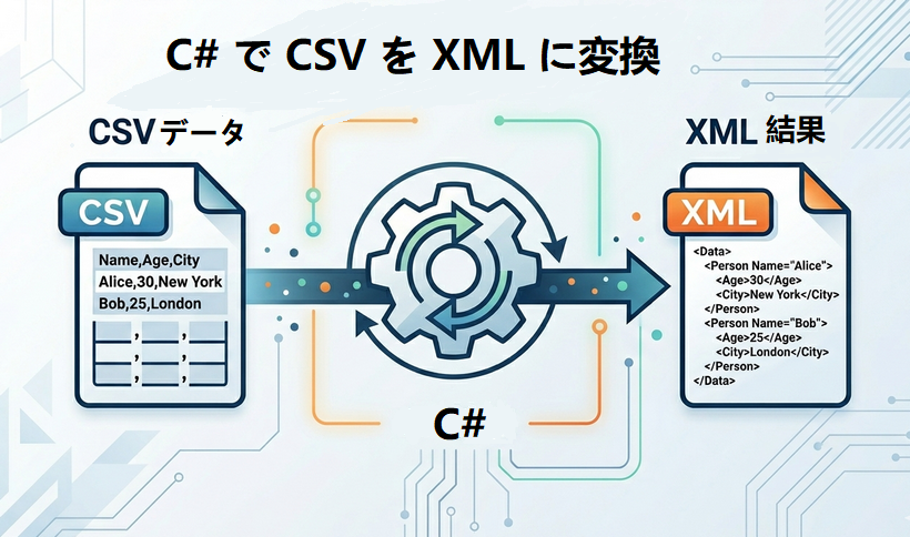 Spire.XLS を使用して C# で CSV を XML に変換する方法