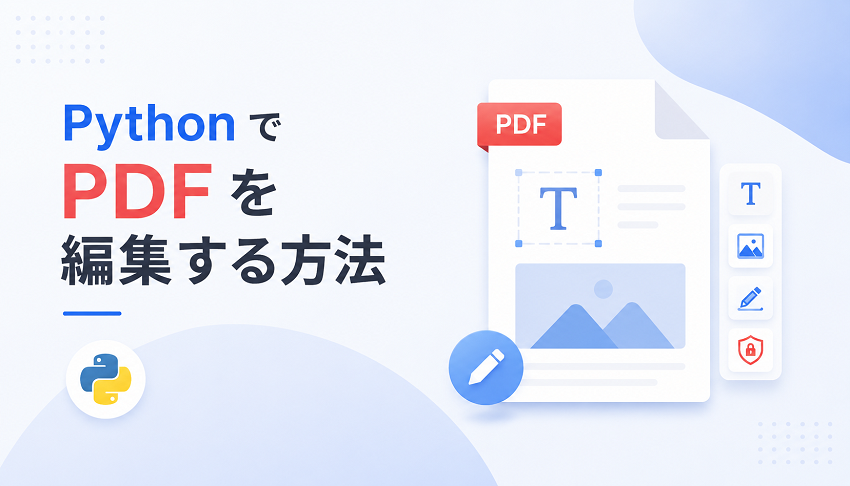 Python で PDF を編集する方法