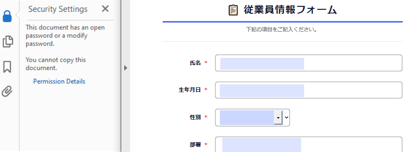 Python:パスワード保護と権限設定