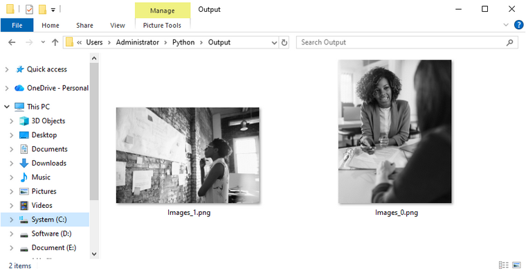 Extract all images from ppt