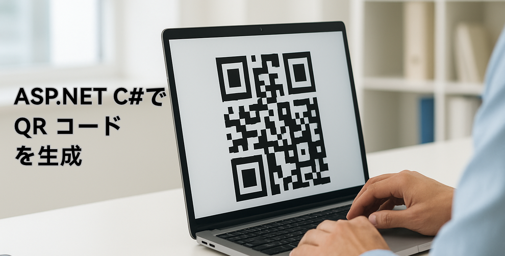 Spire.Barcode for .NETを使ってASP.NET C#でQRコードを生成