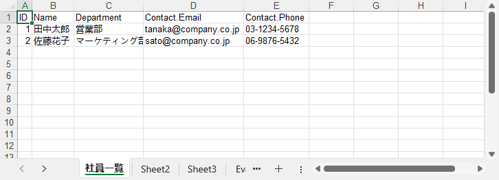 Convert nested JSON to a flat Excel table in Java