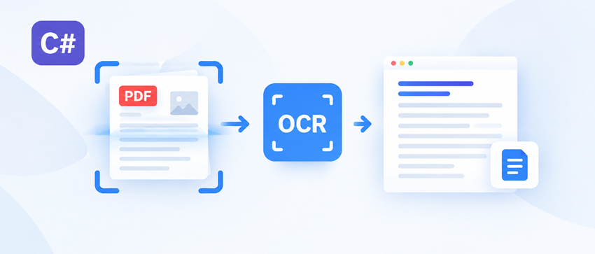C# でスキャンした PDF に対して OCR を実行する