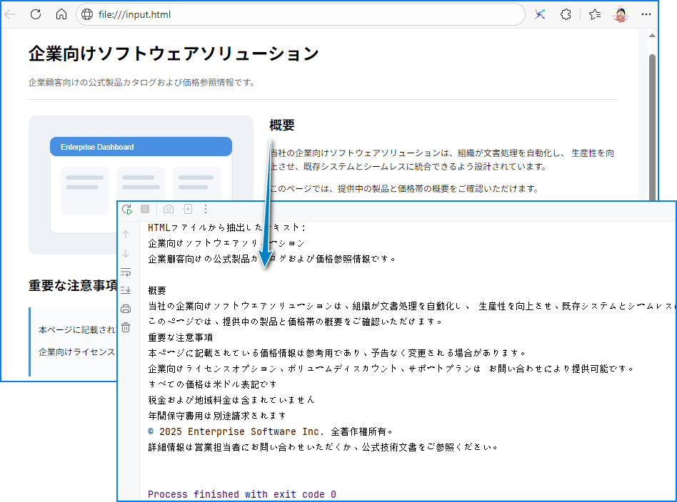 JavaでHTMLファイルを読み込む