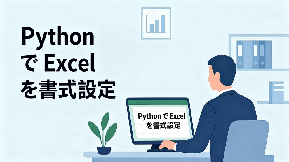 Python での Excel 書式設定チュートリアルイラスト